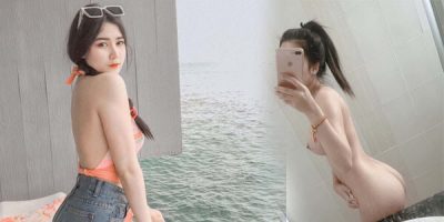 รูปโป๊ทางบ้าน สาวสวยโชว์นมโชว์หีในห้องน้ำ อ้าหีเอาควยปลอมยัดโชว์