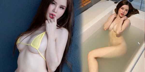 ภาพโป็นางแบบ วัยรุ่นสาวสวยเซ็กซี่แก้ผ้าอวดหุ่นเอ็ก อาบน้ำโชว์หีขาวในห้องน้ำ