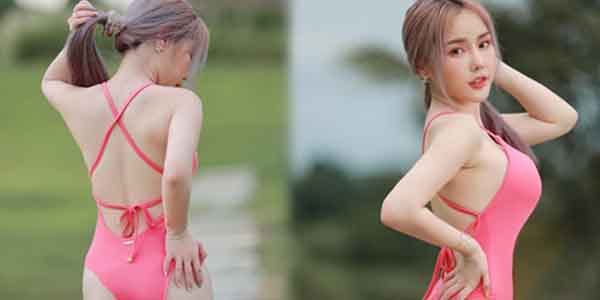 รูปภาพโป๊สาวสวย สาวถ่ายแบบยั่วควย หลุดโอลี่แฟน Justsamile น่าเย็ดมากอวดหีอูม