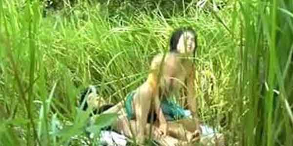 หนังอาร์ของไทย แฟนหนุ่มแอบเย้ด เล่นเสียวเอากันกับแฟนในป่า เย่อหีซอยหีรัว ๆ ไม่ยั้ง