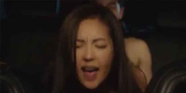 หนุ่มนัดสาวเกาหลีเป็นงานมาจัดหนักล่อหีสด สาวขย่มแฟนเย็ดในรถ