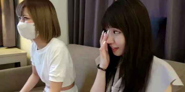 หนุ่มดวงดีได้เย๊ดหีสองสาวตัวท็อป นอนเล่นเสียวเอากันโคตรมันส์ FC2PPV 3489916