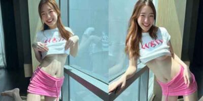 Babysswwonly Onlyfans สาวไทยคนสวยน้องบี๋นั่งโพสท่าถ่ายรูปโป๊บนเตียง