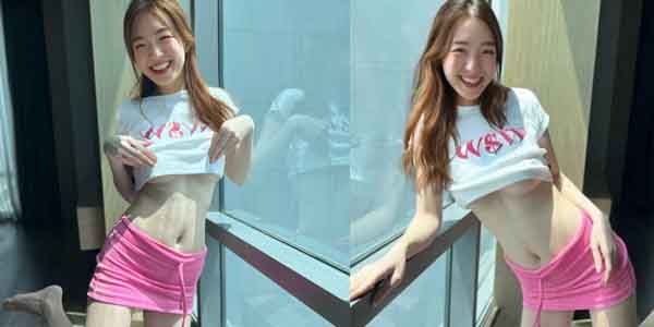 Babysswwonly Onlyfans สาวไทยคนสวยน้องบี๋นั่งโพสท่าถ่ายรูปโป๊บนเตียง